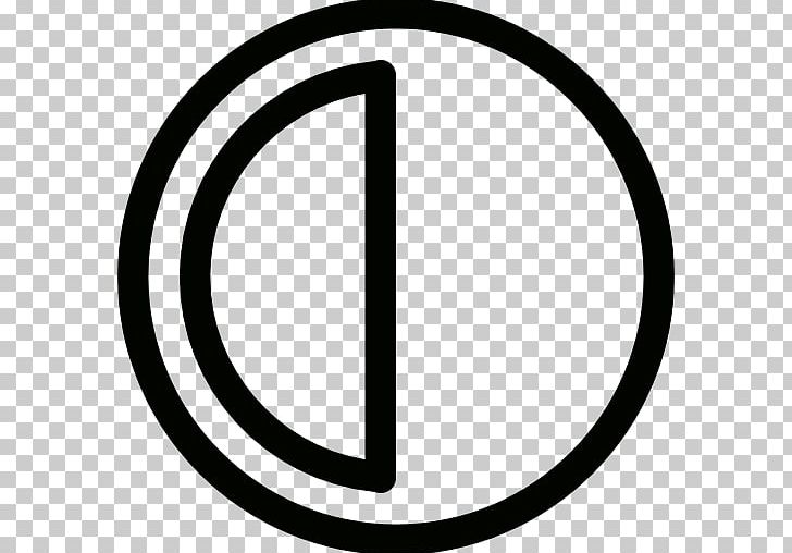 Computer Icons Contrast Symbol PNG, Clipart, Area, Black And White, Brand, Brightness, Circle Free PNG Download