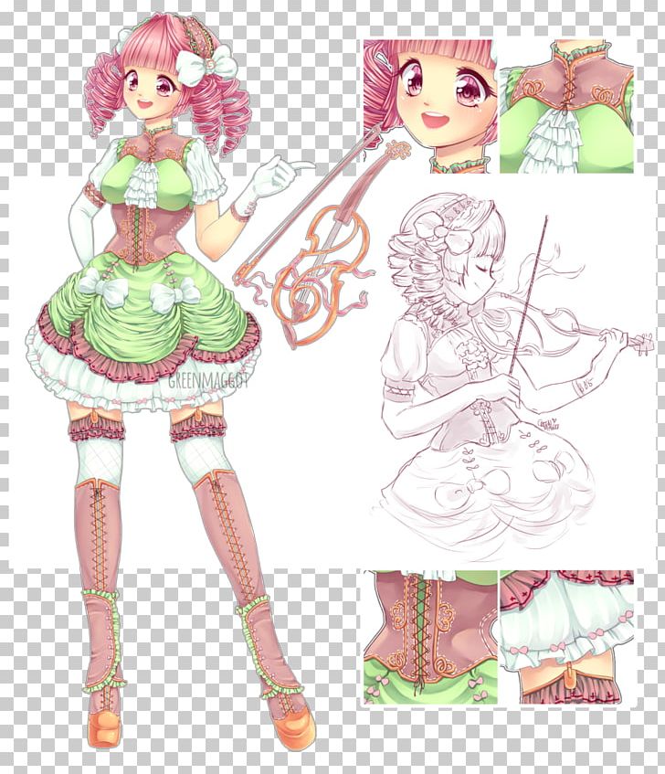 Costume Design Pink M Cartoon Doll PNG, Clipart, Anime, Art, Cartoon, Costume, Costume Design Free PNG Download