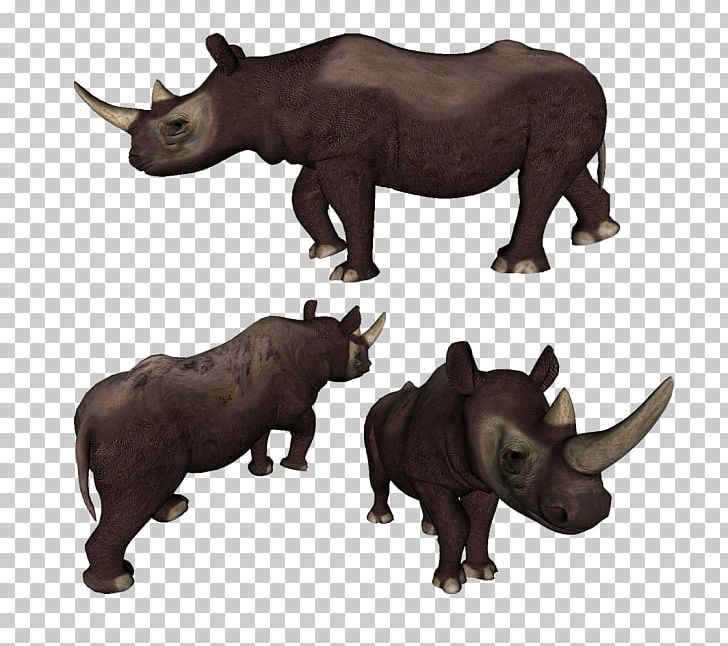 Rhinoceros Cattle Horn Terrestrial Animal PNG, Clipart, Animal, Animal Figure, Cattle, Cattle Like Mammal, Fauna Free PNG Download