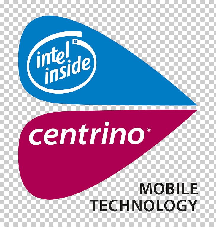 Centrino Intel Logo Laptop PNG, Clipart, Area, Brand, Central Processing Unit, Centrino, Computer Font Free PNG Download
