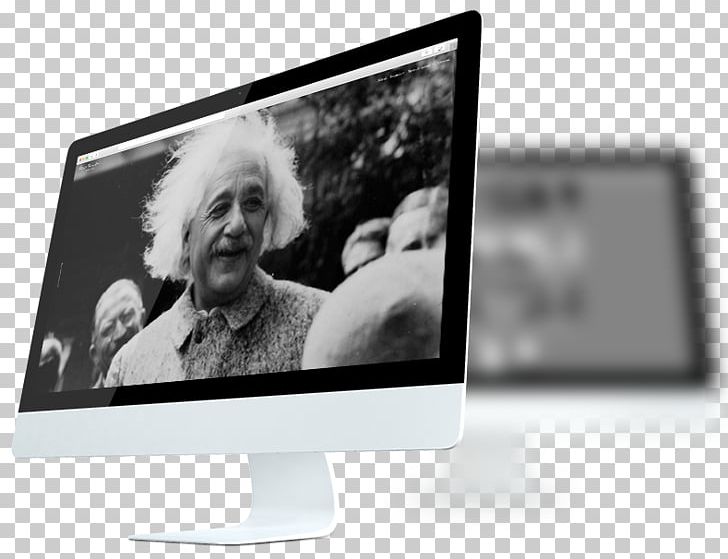 Computer Monitors Multimedia Product Design Brand PNG, Clipart, Albert Einstein, Black, Black And White, Brand, Communication Free PNG Download