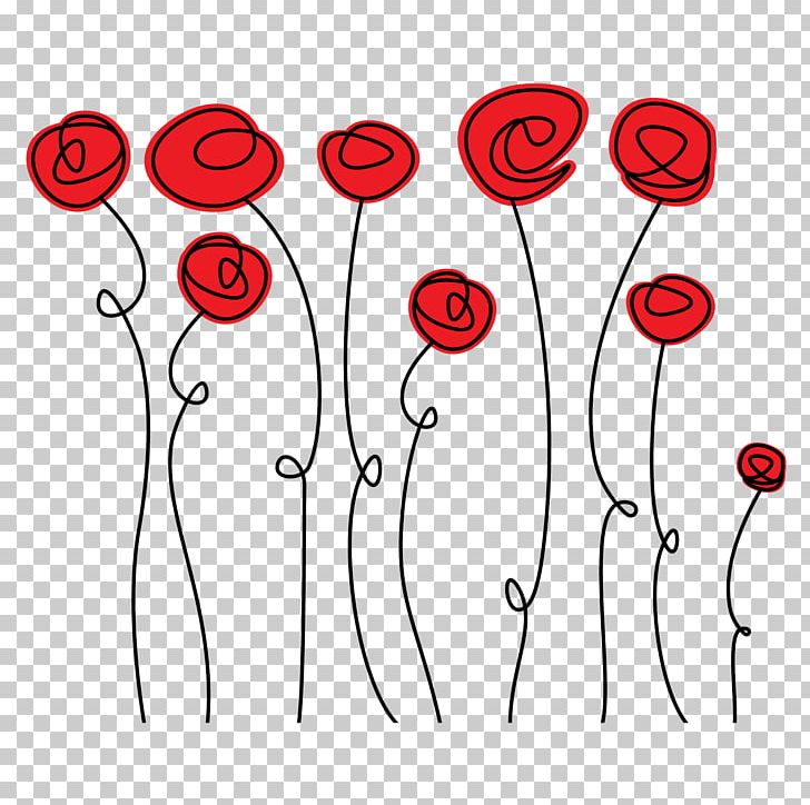 Doodle Rose Drawing PNG, Clipart, Abstract Lines, Area, Art, Flora, Floral Design Free PNG Download