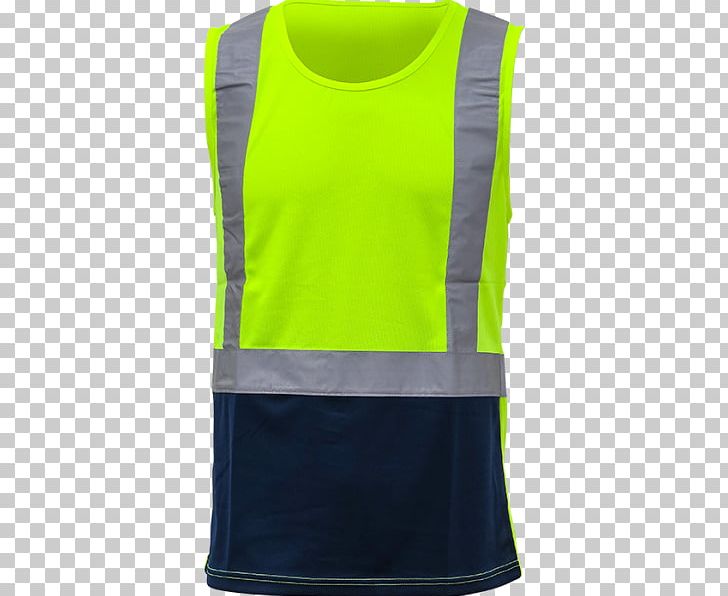 Gilets T-shirt Sleeveless Shirt PNG, Clipart, Active Tank, Caution Tape, Clothing, Gilets, Green Free PNG Download