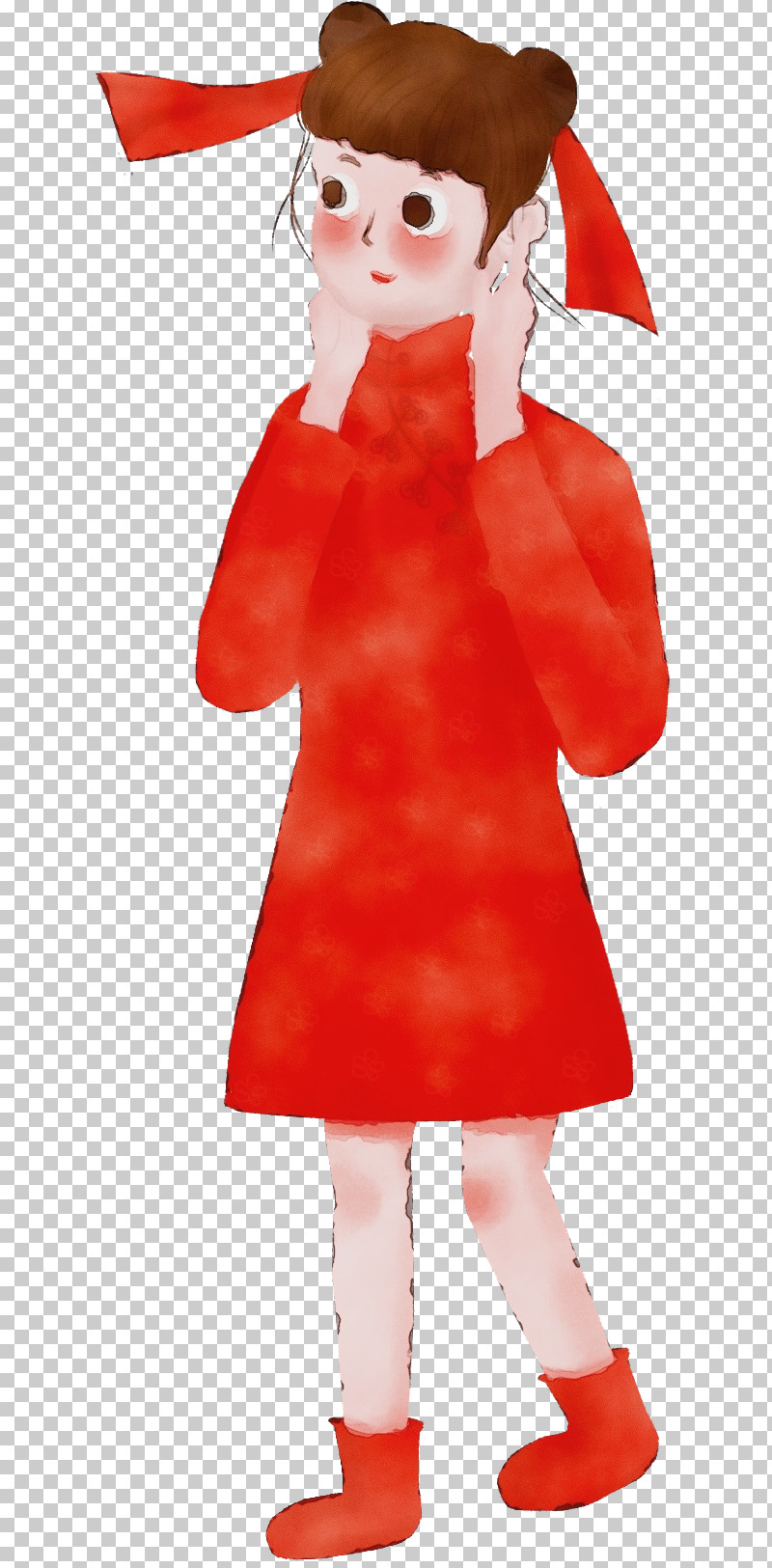 Clothing Red Costume Outerwear Dress PNG, Clipart, Clothing, Costume, Dress, Outerwear, Paint Free PNG Download