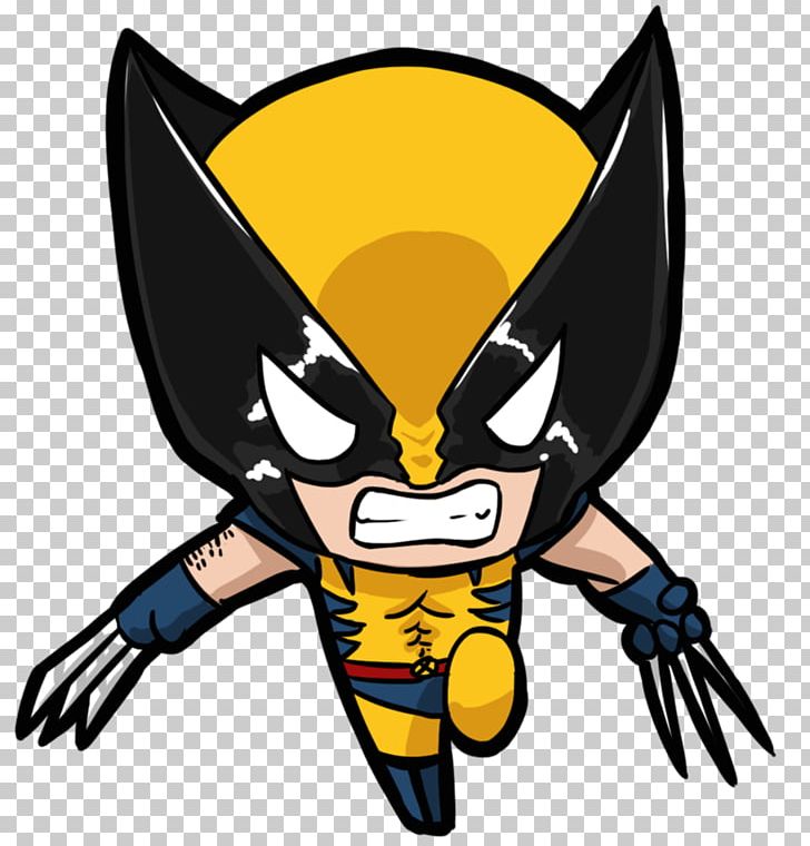 Wolverine Chibi Drawing X-Men Marvel Comics PNG, Clipart, Artwork, Beak, Cartoon, Chibi, Comic Free PNG Download