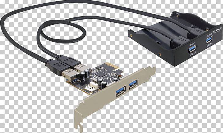 PCI Express USB 3.0 Adapter Interface PNG, Clipart, Adapter, Auto Part, Computer, Computer Component, Computer Port Free PNG Download