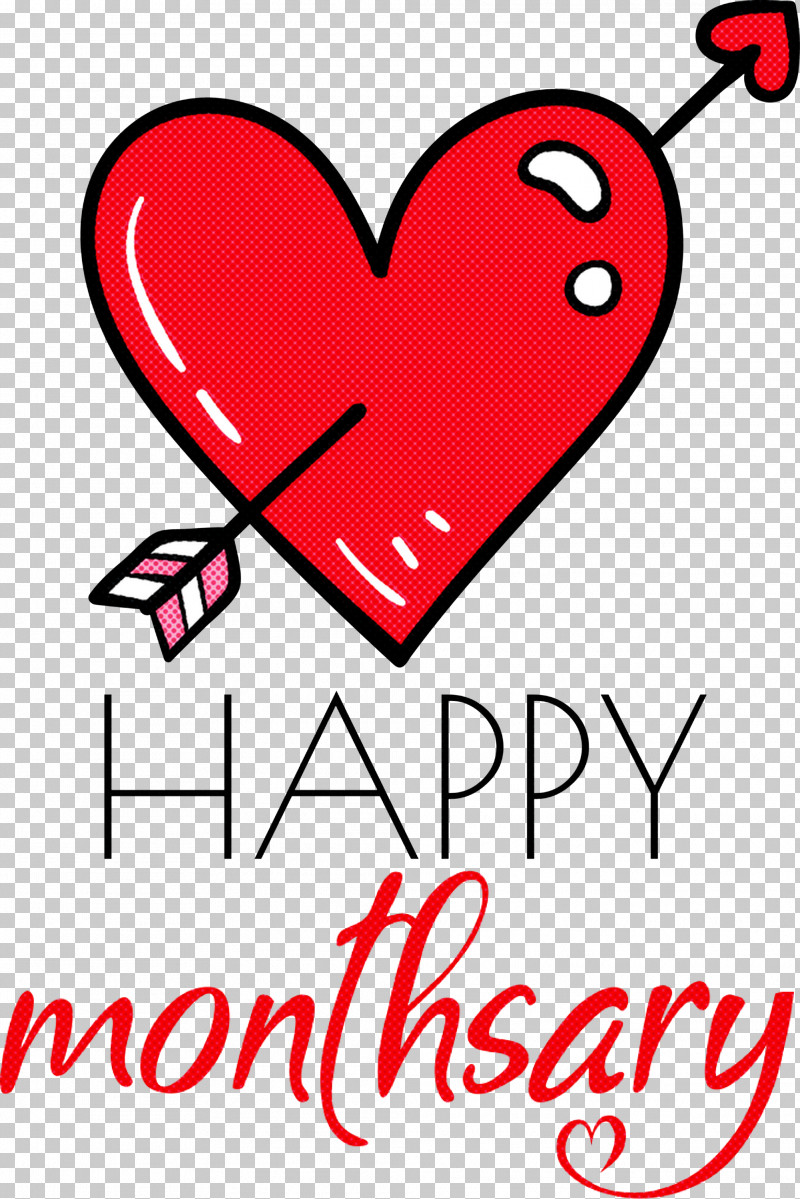 Happy Monthsary PNG, Clipart, Cartoon, Geometry, Happy Monthsary, Heart, Line Free PNG Download
