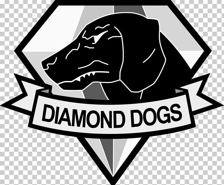 Metal Gear Solid V: The Phantom Pain Dog Decal Sticker PNG, Clipart, Animals, Big Boss, Black, Black And White, Brand Free PNG Download