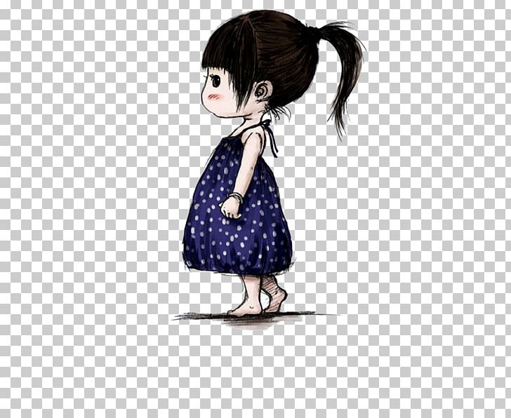 Cartoon Girl Daughter Illustration PNG, Clipart, Anime Girl, Art, Baby Girl, Black Hair, Brown Hair Free PNG Download