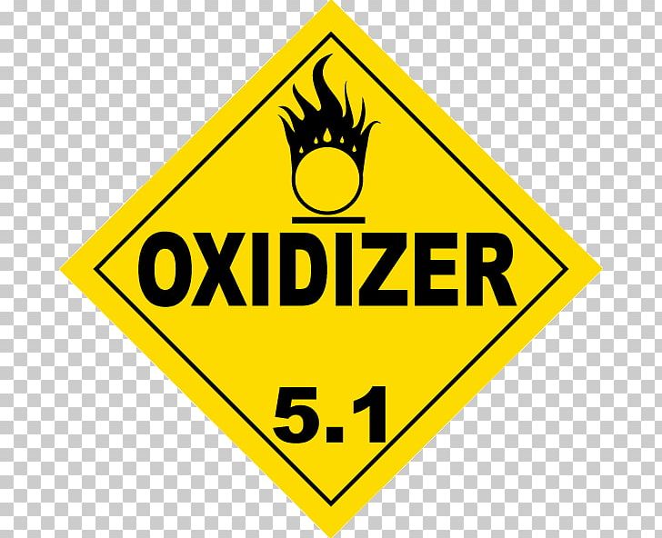 Dangerous Goods Oxidizing Agent Placard United States Department Of Transportation Combustibility And Flammability PNG, Clipart, Adhesive, Angle, Area, Brand, Combustibility And Flammability Free PNG Download