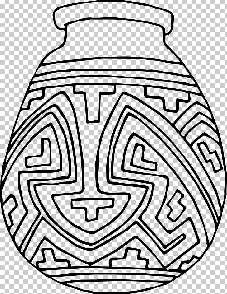 Line Art Vase Drawing PNG, Clipart, Black And White, Circle, Color, Crock, Drawing Free PNG Download