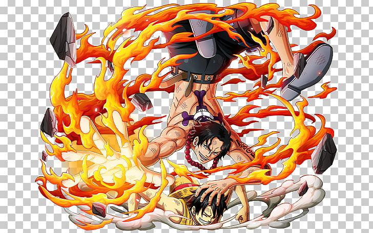 Edward Newgate Portgas D. Ace Monkey D. Luffy One Piece Treasure Cruise Gol D. Roger PNG, Clipart, Anime, Art, Borsalino, Character, Dragon Free PNG Download