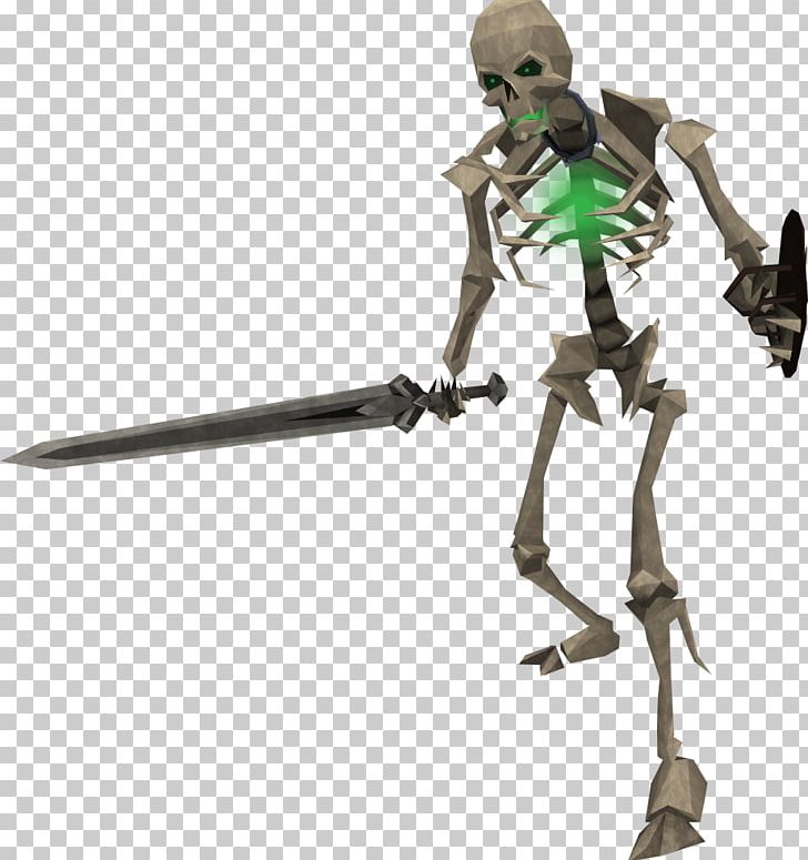 RuneScape Skeleton Bone PNG, Clipart, Action Figure, Bone, Cold Weapon, Copyright, Fantasy Free PNG Download