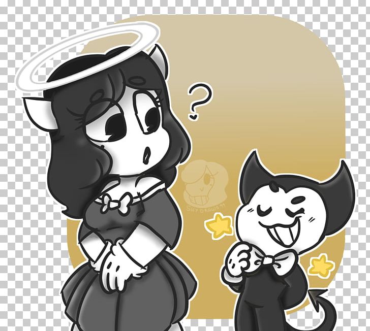 Bendy And The Ink Machine Cuphead Undertale 0 PNG, Clipart, 2017, Art, Bendy And The Ink Machine, Carnivoran, Cartoon Free PNG Download
