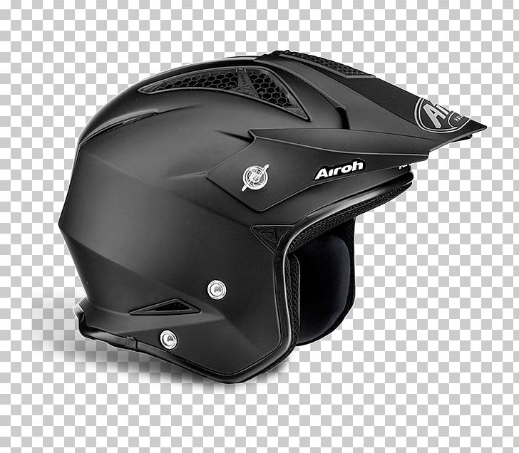 Motorcycle Helmets Helmet Airoh TRR S Wintage PNG, Clipart, Airoh, Baseball Equipment, Bicycle Clothing, Bicycle Helmet, Black Free PNG Download