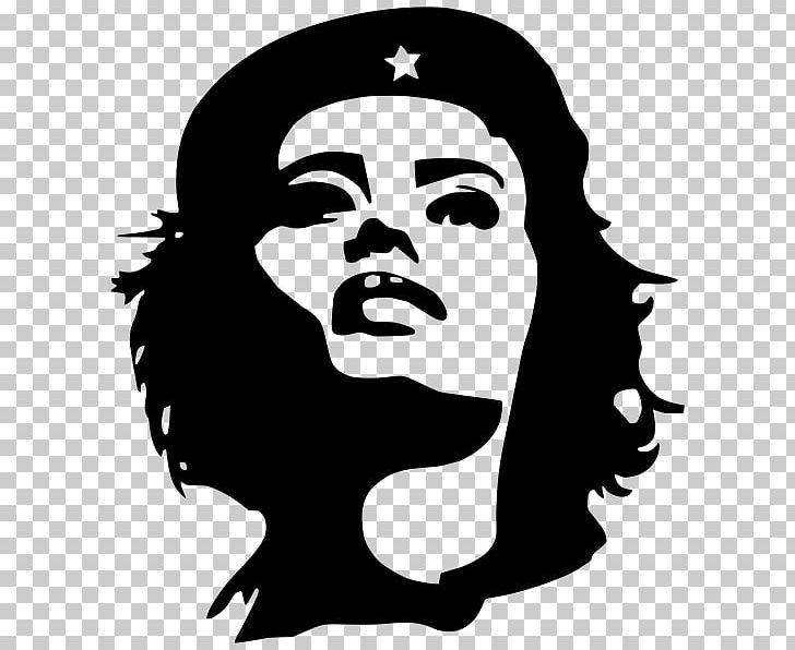 T-shirt Hoodie Woman Revolutionary PNG, Clipart, Art Images Of Women, Black And White, Che Guevara, Clothing, Head Free PNG Download