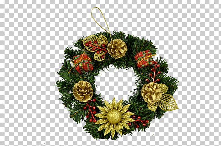 Wreath Floral Design Christmas Cut Flowers Gift PNG, Clipart, Christmas, Christmas Decoration, Christmas Ornament, Conifer Cone, Cut Flowers Free PNG Download