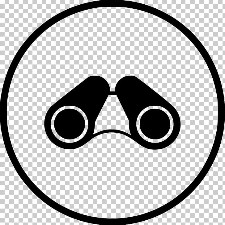 Binoculars Computer Icons Telescope PNG, Clipart, Area, Binoculars, Black, Black And White, Camera Lens Free PNG Download