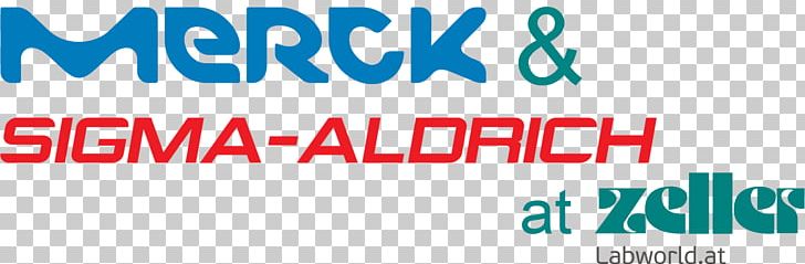 Logo Merck Group Sigma-Aldrich Brand PNG, Clipart, Aldrich, Area, Banner, Blue, Brand Free PNG Download