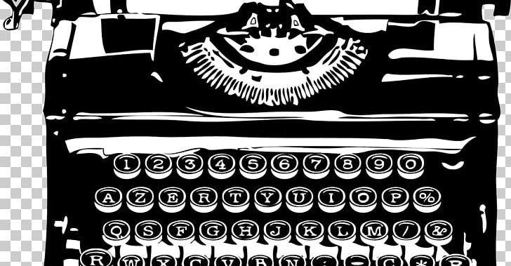 Typewriter Paper Drawing Machine Writing PNG, Clipart, Black And White, Book, Brand, Drawing, Machine Free PNG Download