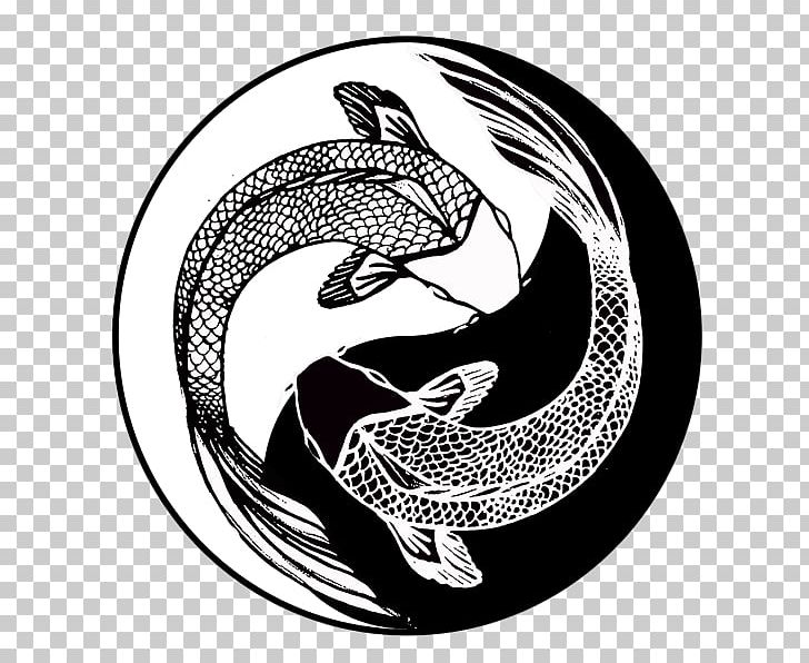 Yin Yang Fish Yin And Yang Taoism Drawing PNG, Clipart, Art, Black And White, Circle, Dragon, Drawing Free PNG Download