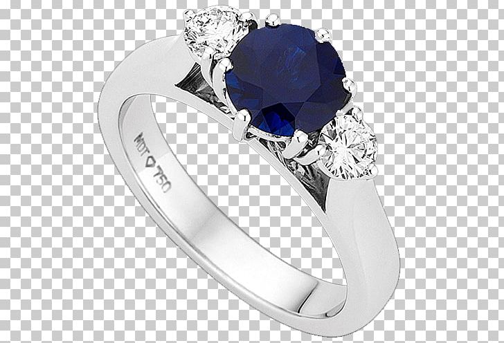 Sapphire Engagement Ring Diamond Blue PNG, Clipart, Blue, Body Jewellery, Body Jewelry, Colored Gold, Engagement Free PNG Download