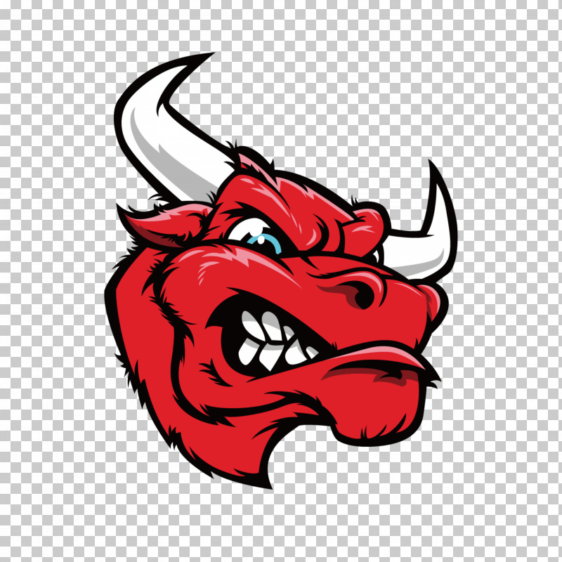 Red Head Demon Cartoon Horn PNG, Clipart, Bull, Cartoon, Demon, Head, Horn Free PNG Download