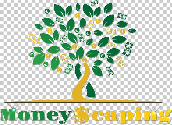 Floral Design Money Wealth Logo PNG, Clipart, Area, Artwork, Branch, Brand, Building Free PNG Download