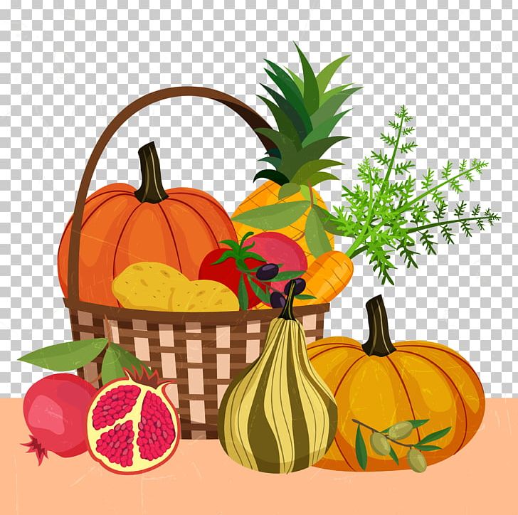 Pumpkin Gourd Fruit Vegetable PNG, Clipart, Apple Fruit, Basket, Bread, Calabaza, Food Free PNG Download