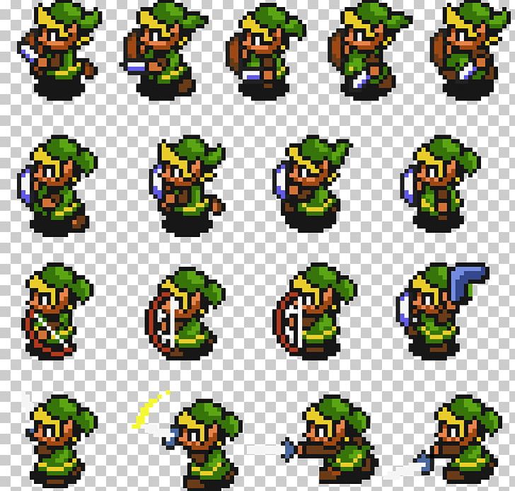 The Legend Of Zelda A Link To The Past Sprite Game Png