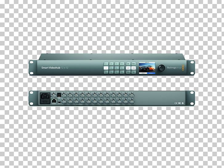 Blackmagic Design VHUBSMART6G Serial Digital Interface Video Router PNG, Clipart, 4k Resolution, Audio Receiver, Blackmagic Design, Computer Monitors, Electronic Device Free PNG Download