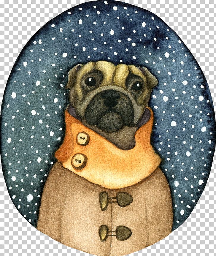 Pug Christmas Day Puppy Christmas Gift PNG, Clipart, Animals, Apron, Bull Dog, Carnivoran, Christmas Day Free PNG Download