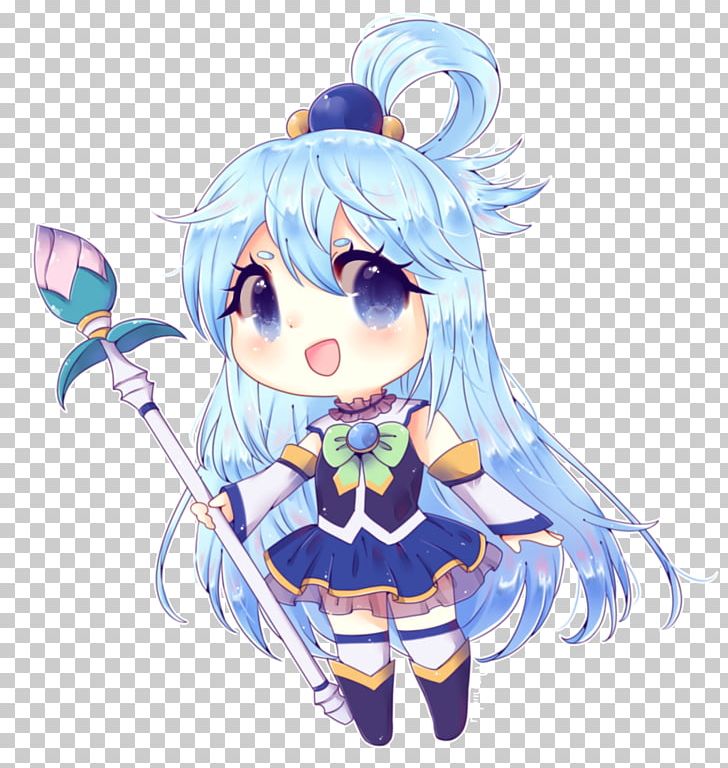 Anime KonoSuba Chibi Fan Art PNG, Clipart, Anime, Art, Artwork, Cartoon, Chibi Free PNG Download