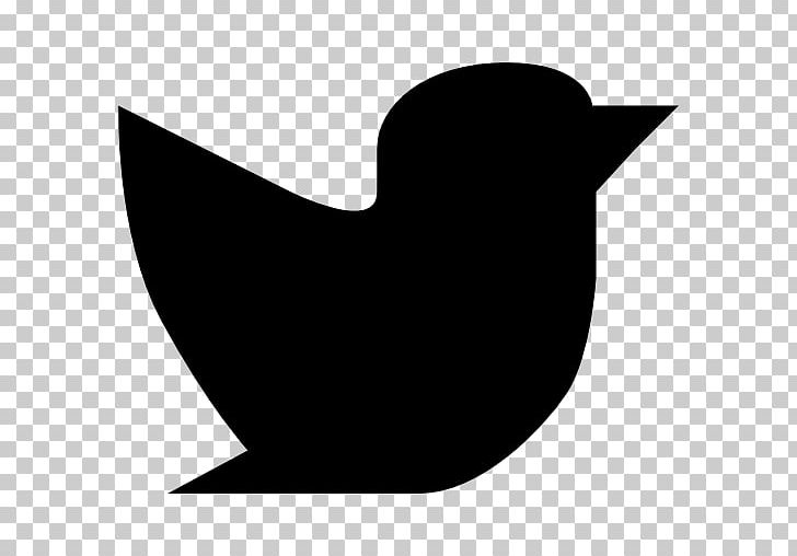 Computer Icons Social Media PNG, Clipart, Angle, Beak, Bird, Black, Black And White Free PNG Download