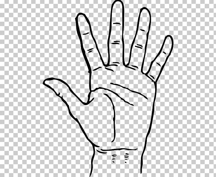high five clipart black and white