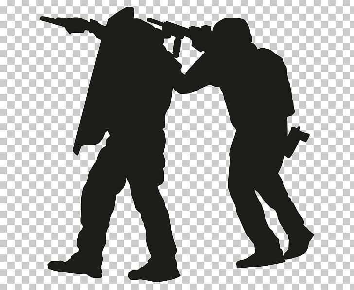 Silhouette Police Officer SWAT PNG, Clipart, Animals, Asker, Black And White, Human Behavior, Person Free PNG Download