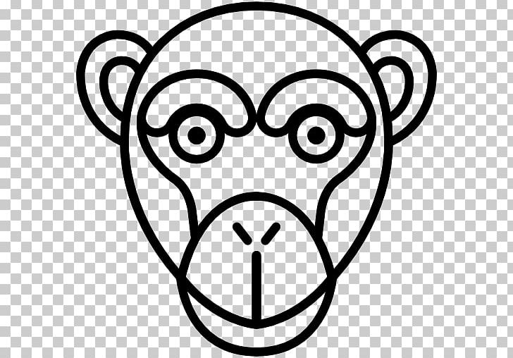 Coloring Book Drawing Monkey PNG, Clipart, Adult, Animals, Area, Black, Black And White Free PNG Download