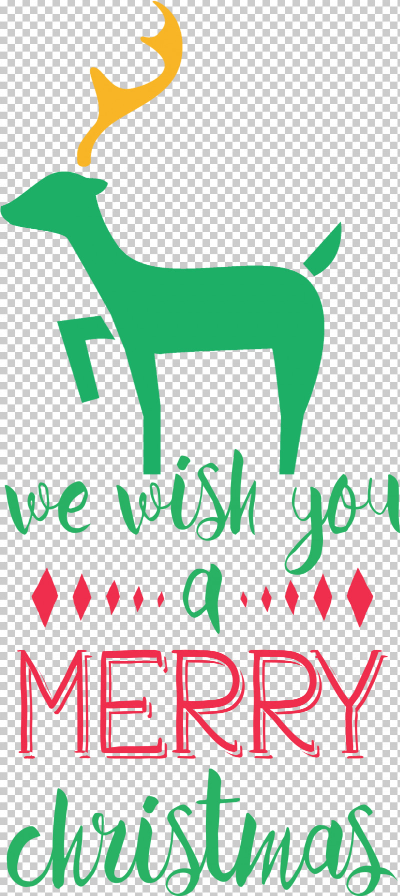 Merry Christmas Wish PNG, Clipart, Behavior, Deer, Green, Human, Logo Free PNG Download