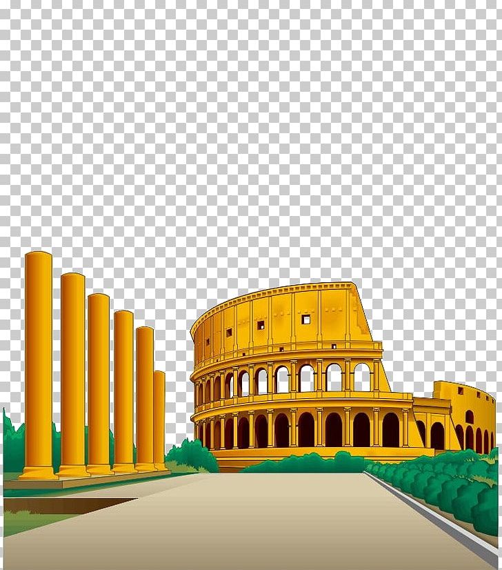 Colosseum Arena PNG, Clipart, Angle, Architecture, Art, Building, Cartoon Free PNG Download