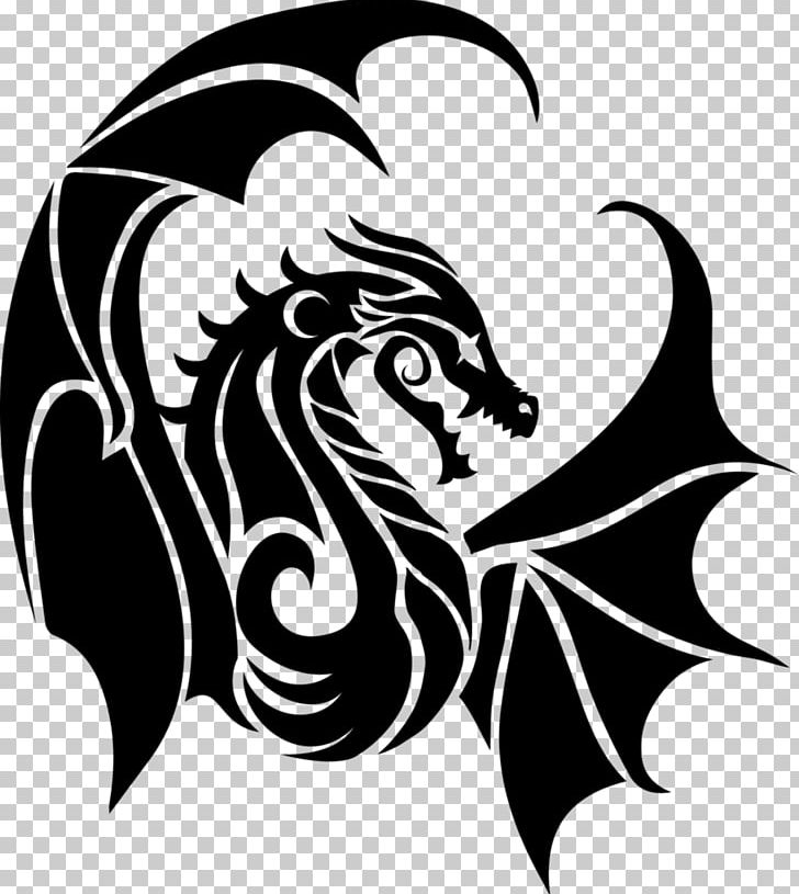 Dragon Day Spa Logo Art PNG, Clipart, Art, Black, Carnivoran, Chinese Dragon, Deviantart Free PNG Download