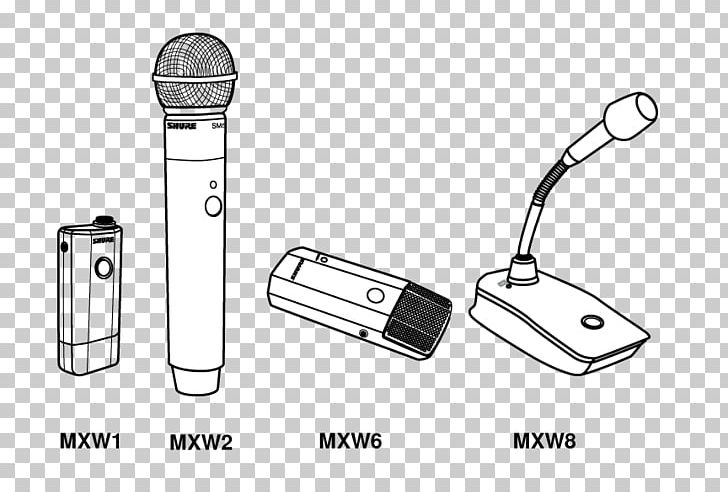 Microphone Computer Hardware Product Manuals Audio Network /m/02csf PNG, Clipart, Angle, Audio Network, Black And White, Computer Hardware, Drawing Free PNG Download
