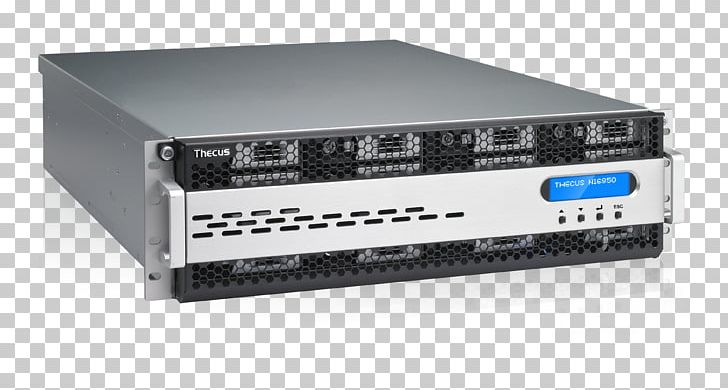 Network Storage Systems Thecus N16000PRO Data Storage Computer Servers PNG, Clipart, 19inch Rack, Computer Network, Data Storage, Electronic Device, Linux Free PNG Download