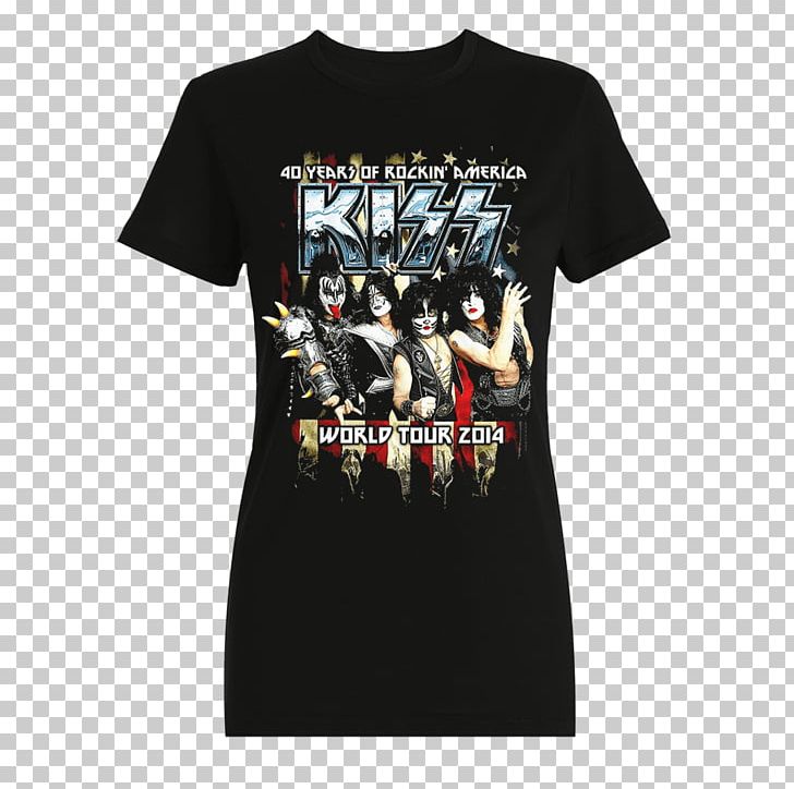 T-shirt Kiss Paul Stanley Peter Criss Male PNG, Clipart, Ace Frehley, Black, Brand, Button, Clothing Free PNG Download