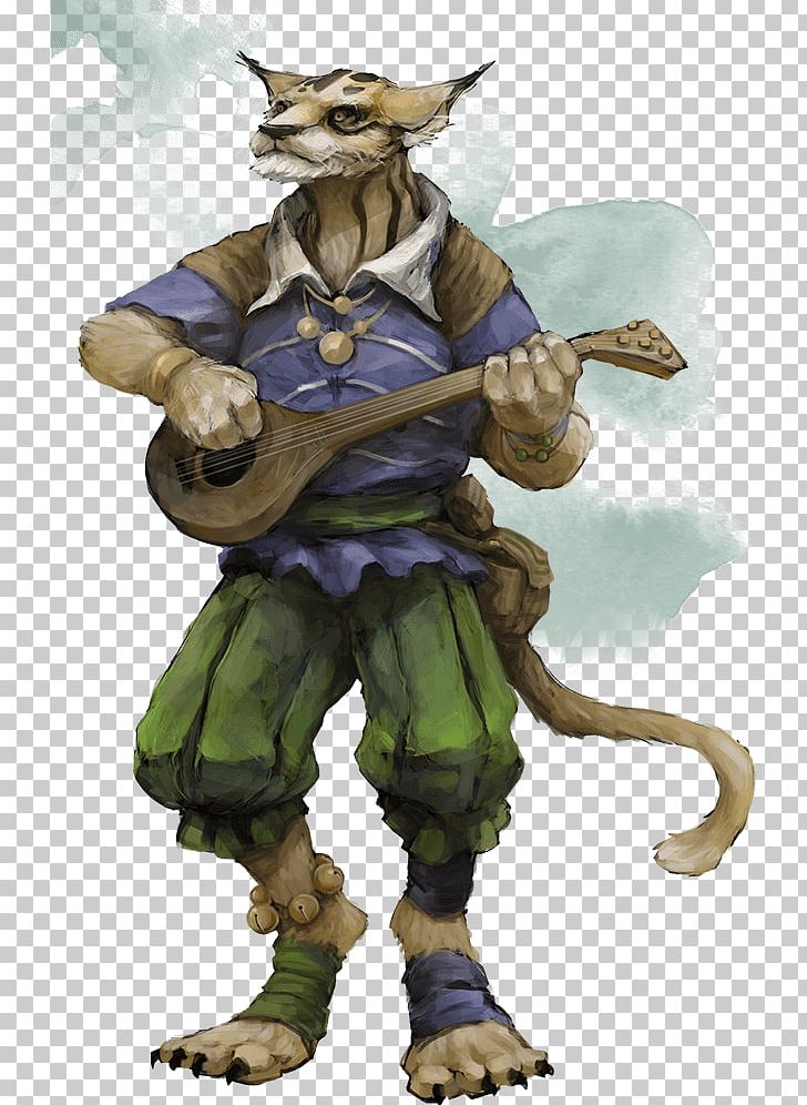 Dungeons & Dragons Tabaxi Druid Forgotten Realms Bard PNG, Clipart, Action Figure, Art, Barbarian, Character, Costume Design Free PNG Download