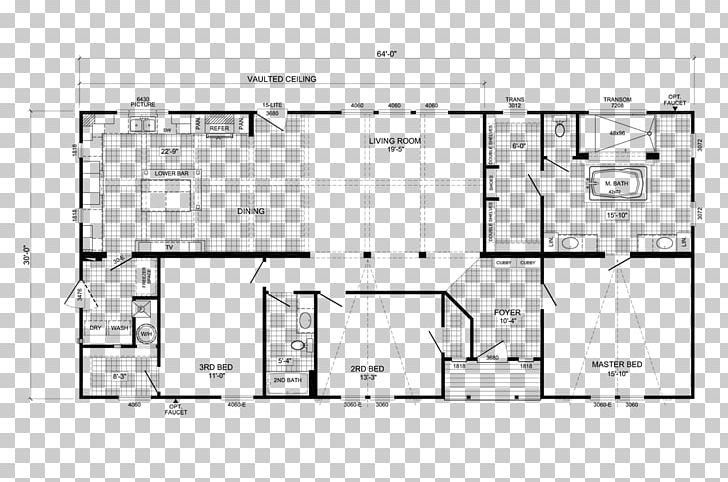 Floor Plan House Perry Homes Clayton Homes Manufactured Housing PNG, Clipart, Angle, Area, Black And White, Champion Homes, Clayton Homes Free PNG Download