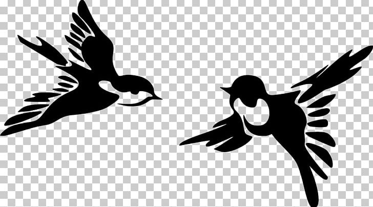 Bird Swallow Silhouette Drawing PNG, Clipart, Animals, Beak, Bird, Bird Flight, Black And White Free PNG Download