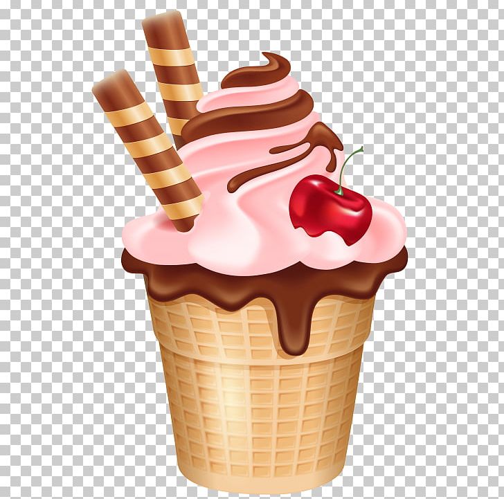 Ice Cream Cones Frozen Yogurt Chocolate Ice Cream Sundae PNG, Clipart, Baking Cup, Cherry, Cherry Ice Cream, Chocolate Ice Cream, Cream Free PNG Download