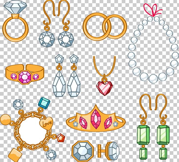 Jewellery Cartoon Necklace PNG, Clipart, Body Jewelry, Circle, Cobochon Jewelry, Creative Jewelry, Crystal Free PNG Download