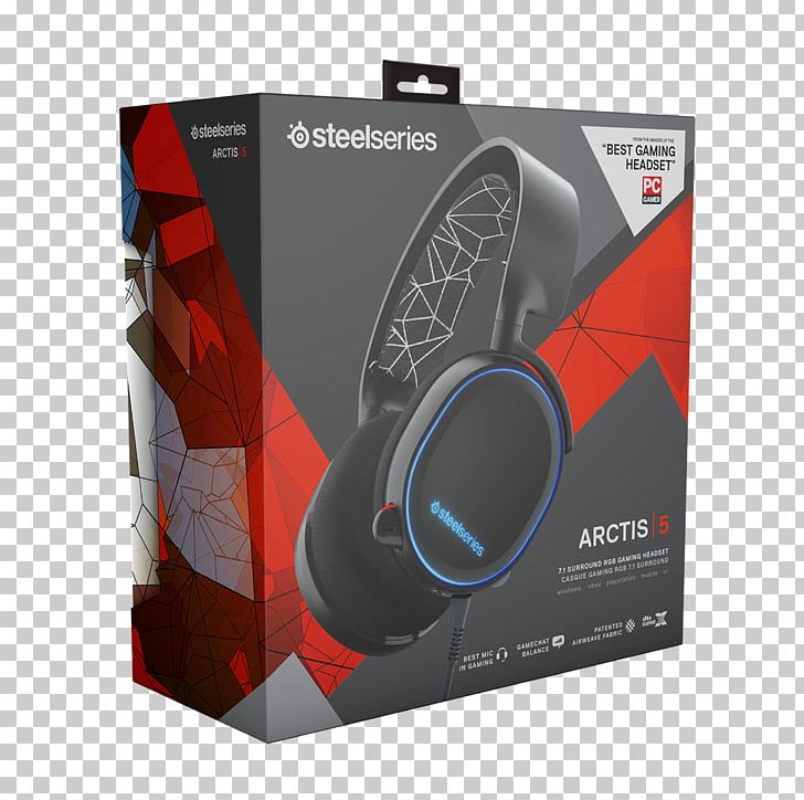 SteelSeries Arctis 5 Headphones 7.1 Surround Sound SteelSeries Arctis 7 SteelSeries Arctis 3 PNG, Clipart, 71 Surround Sound, Audio Equipment, Black, Electronic Device, Electronics Free PNG Download
