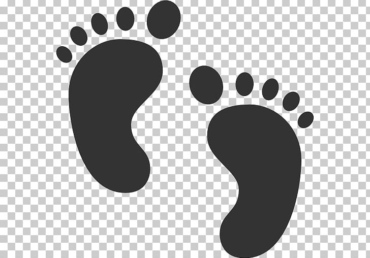 Computer Icons Footprint PNG, Clipart, Black, Black And White, Child, Circle, Computer Icons Free PNG Download